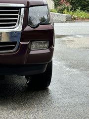 DURAFORCE Fit For 2006-2010 Ford Explorer Left & Right Side Bumper Fog Light Driving Lamp