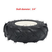 DURAFORCE 13x5.00-6 inch Lawn Mower Tires and Wheels (3/4'inch Axle Diameter) 2pcs