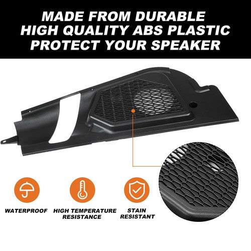 DURAFORCE Door Speaker Pod Pods Bracket Stereo Mount Kit for Can Am Maverick X3 2017-2023