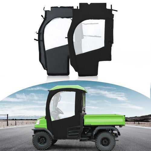 DURAFORCE Left Right Soft Door Enclosure Kit for Kubota RTV900 RTV1120 RTV1100 08-14