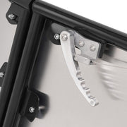 DURAFORCE Silvery Aluminium+Steel Powder Coated Full Door For Kawasaki Teryx 750 08-13