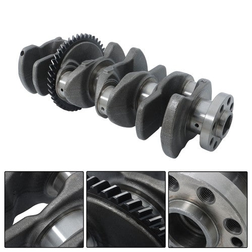 DURAFORCE 1340128030 Crankshaft Fit For 2002-2008 Toyota Camry Solara 2.4L L4 2AZFE 2AZ