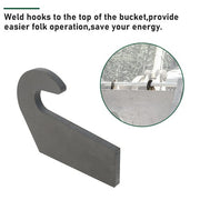 DURAFORCE 4 Mounting Brackets for Pin Type over the Bucket Loader Pallet Forks Weld 6500lb