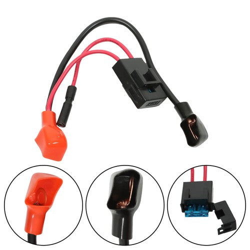 DURAFORCE Starter Relay Solenoid& Positive Side Battery Cable For Honda TRX400EX 1999-2007