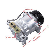 DURAFORCE A/C Compressor HT6 Compressor for Chevy Tahoe C1500 K1500 1996 1997 1998 1999