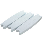DURAFORCE 3pcs Universal 18" Swimming Pool Ladder Steps Molded Rung Pedal Accessory Tread