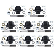 DURAFORCE With Trailer Bearing Kit 8 Sets 4 on 4" Trailer Hub Kit And 1" Round BT8 Spindle