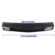 DURAFORCE For 22-24 Chevrolet Silverado 1500 Plastic Front Bumper Lower Skid Plate Gloss