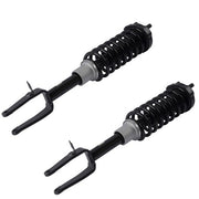 DURAFORCE Pair Front Shock & Coil Spring Assembly For Mercedes W211 S211 E350 4Matic 06-09
