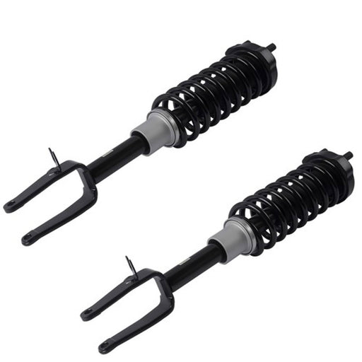 DURAFORCE Pair Front Shock & Coil Spring Assembly For Mercedes W211 S211 E350 4Matic 06-09
