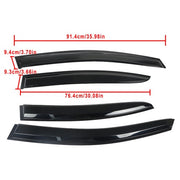 DURAFORCE Window Visors Deflector Guard Acrylic Visor Guard Fit For Subaru WRX STI 2015-19