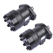 DURAFORCE 2x 1" Shaft Hydraulic Motors 2 Bolt Mount for Char-Lynn Eaton H Series 101-1701