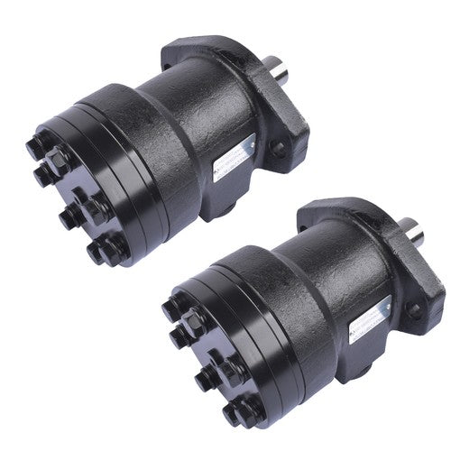 DURAFORCE 2x 1" Shaft Hydraulic Motors 2 Bolt Mount for Char-Lynn Eaton H Series 101-1701