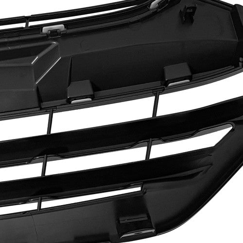 DURAFORCE For 2017 2018 2019 Honda CRV CR-V Front Bumper Gloss Black Mesh Grille Grill
