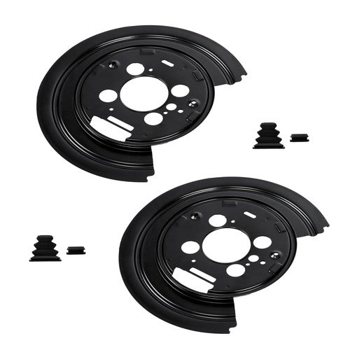 DURAFORCE Pair Rear Set of 2 Brake Dust Shields For Ram 1500 2015-2019 924-235 4779823AC