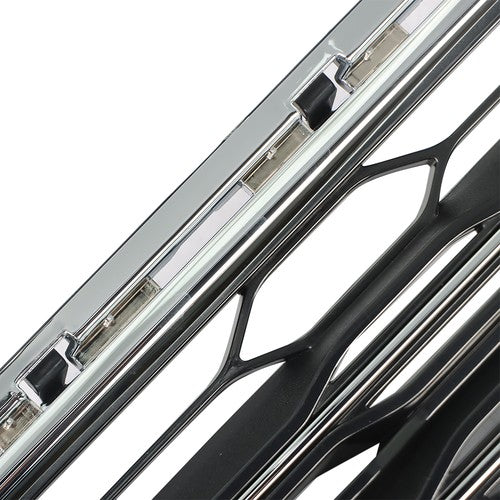 DURAFORCE Grill Grille Bumper Center Plastic Fit For Chevrolet Malibu 2016-2017 2018