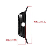 DURAFORCE Gloss Black Plastic Front Upper Bumper Grille Fit For Honda Odyssey 2018-2020