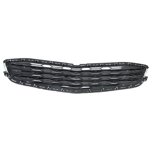 DURAFORCE Grill Grille Bumper Center Plastic Fit For Chevrolet Malibu 2016-2017 2018