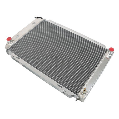 DURAFORCE 3 Row Full Aluminum Racing Radiator For Ford Mustang GT/LX AT/MT V6/V8 79 80-93
