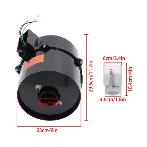 DURAFORCE Replaces 6310220F Pool Blower 6310241 1HP 120V Spa Air Blower 2.6A Silencer Kit