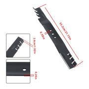 DURAFORCE 2 Pack 22'' Mulching Lawn Mower Blades For Toro 20008 131-4547-03 108-9764-03