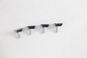 DURAFORCE Front Upper Grille for Ford F-150 Platinum 2015-2017 Camera Hole Matte Black