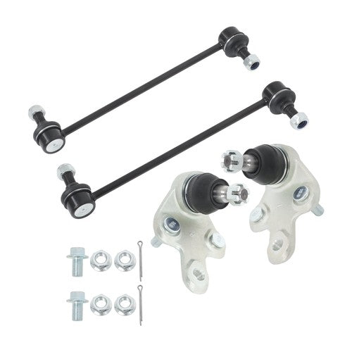 DURAFORCE 4pc Front Lower Ball Joints/Front Sway Bar Link Kit K500188 For Lexus 2010-2019
