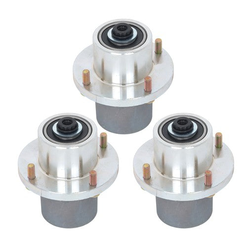 DURAFORCE 125981 605380 3pcs Blade Spindle For Hustler Fastrak Raptor SDX SD 48" 54" 60"
