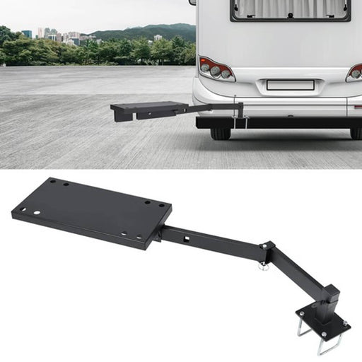 DURAFORCE 4 Inch Bumper Universal Steel Bumper Mounted RV Griddle Plate for Grilling
