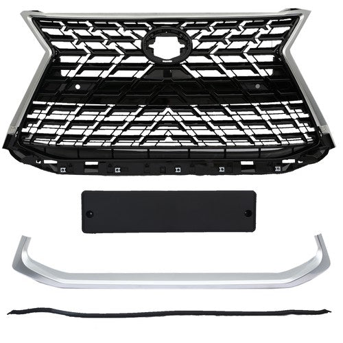 DURAFORCE Front Bumper Grille F-Sport Style for 2016-2021 Lexus LX570 Conversion