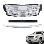 DURAFORCE New Bumper Grille Hood Molding Lower Front For Cadillac Escalade 15-20 Plastic
