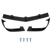 DURAFORCE 3Pcs Front Bumper Lip Spoiler Splitter For Chevrolet Camaro V8 SS 2010-2013