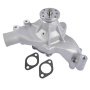 DURAFORCE High-volume Aluminum Long Water Pump Satin Finish for Chevy BBC 396 402 454 502