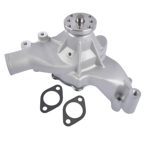 DURAFORCE High-volume Aluminum Long Water Pump Satin Finish for Chevy BBC 396 402 454 502