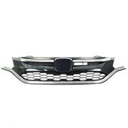 DURAFORCE Front Bumper Cover Upper Trim + Lower Grille Replacement For Honda CRV 2015 2016