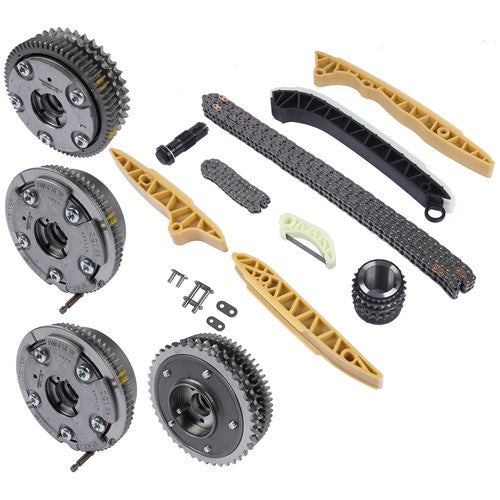 DURAFORCE 4×Camshaft Adjusters + Timing Chain Kit for Mercedes-Benz W203 W211 2720506847