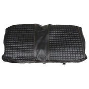 DURAFORCE Black Front And Rear Seat Covers 4Pcs For EZGO Medalist TXT Golf Carts 1994-2013