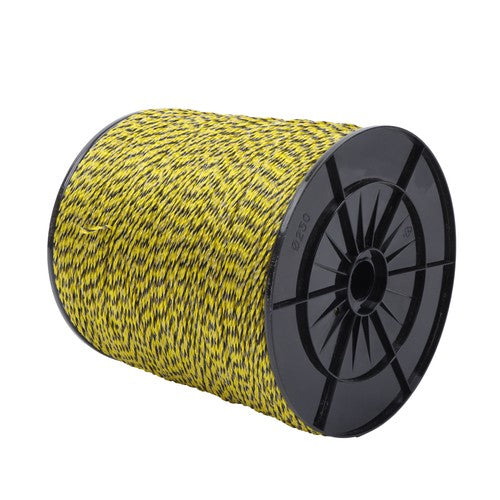 DURAFORCE Yellow and Black 5200Ft 1585m 6 Stainless Steel Strands Fence Wire 140 Pounds