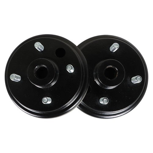 DURAFORCE Golf Cart For EZGO TXT RXV 4 Cycle 2X Rear Wheel Brake Hub Drum 30 Teeth 1991+