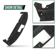 DURAFORCE Fit For 16-19 2016 Nissan Sentra Front Upper Radiator Support Cover Sight Shield