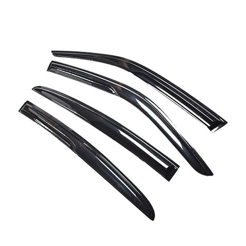 DURAFORCE For 2011-2020 Dodge Charger Smoke Window Visor Sun Rain Wind Guard Vent Shade