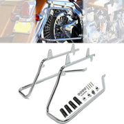 DURAFORCE Saddle bag Saddlebag Conversion Brackets Mounts for Harley Softail 84-17 Chrome