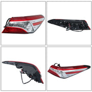DURAFORCE Right Outer Tail Light Lamp For Toyota Camry XLE XSE 2018-20 LED Passenger Side