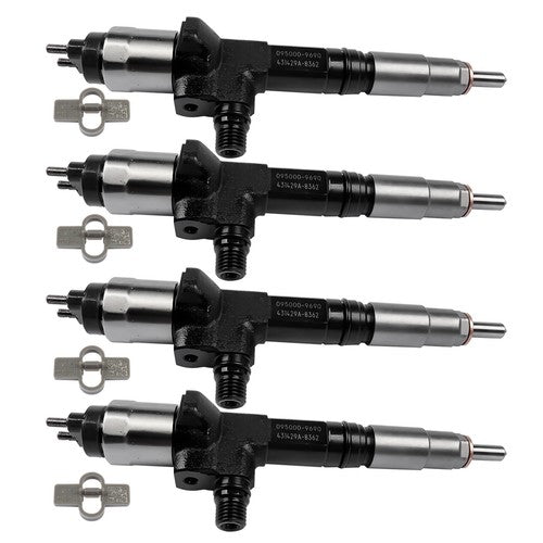 DURAFORCE Ser of 4 Common Rail Fuel Injectors Fits for Kubota V3800 V3800T 3.8L 1J50053052