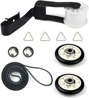 DURAFORCE WP4392065 Dryer Belt Drum Pulley Kit for Whirlpool Kenmore 341241 349241T 691366