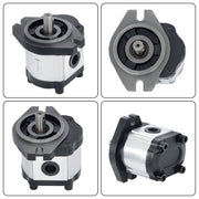 DURAFORCE 5/8" Keyed Shaft,Hydraulic Gear Pump 1-4 GPM SAE A-2 Bolts CCW Cast Iron Flange