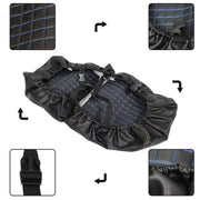 DURAFORCE Fit For Golf CartsRear Seat Covers Kit No Staple Blue Color Universal Size