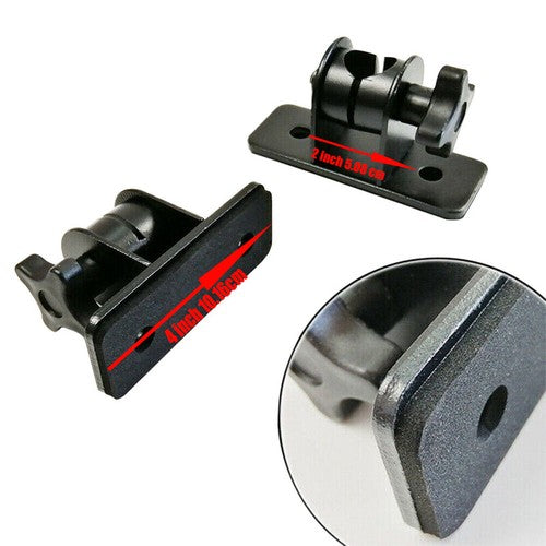 DURAFORCE For 1997-2018 Jeep Wrangler TJ JK Door Off Quick Release Side Hinge View Mirrors