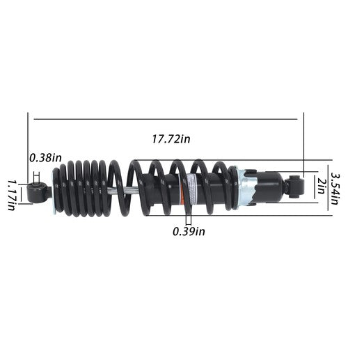 DURAFORCE For Polaris RZR 570 2014-2020/800 2014 Left & Right Front Shocks 7044094 7044157