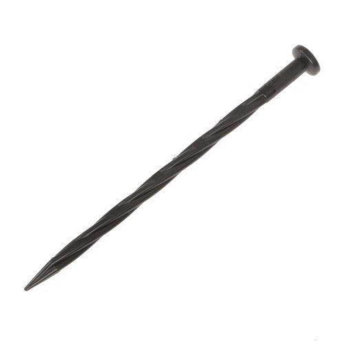 DURAFORCE 300PCS 8 Inch Plastic Landscape Anchoring Spikes, Garden Spiral Landscape Spikes